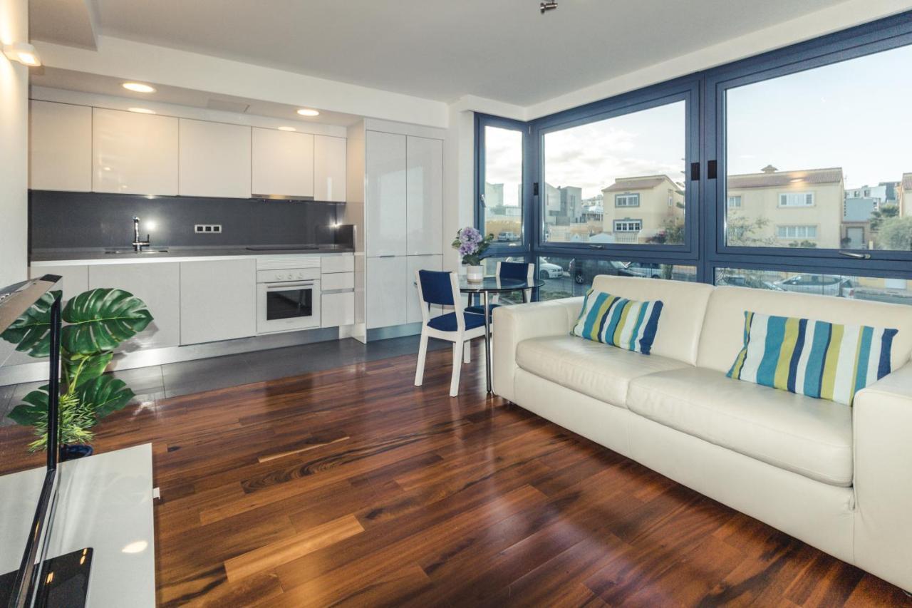 Melenara Beach Avenue Apt Shared Terrace Exterior foto