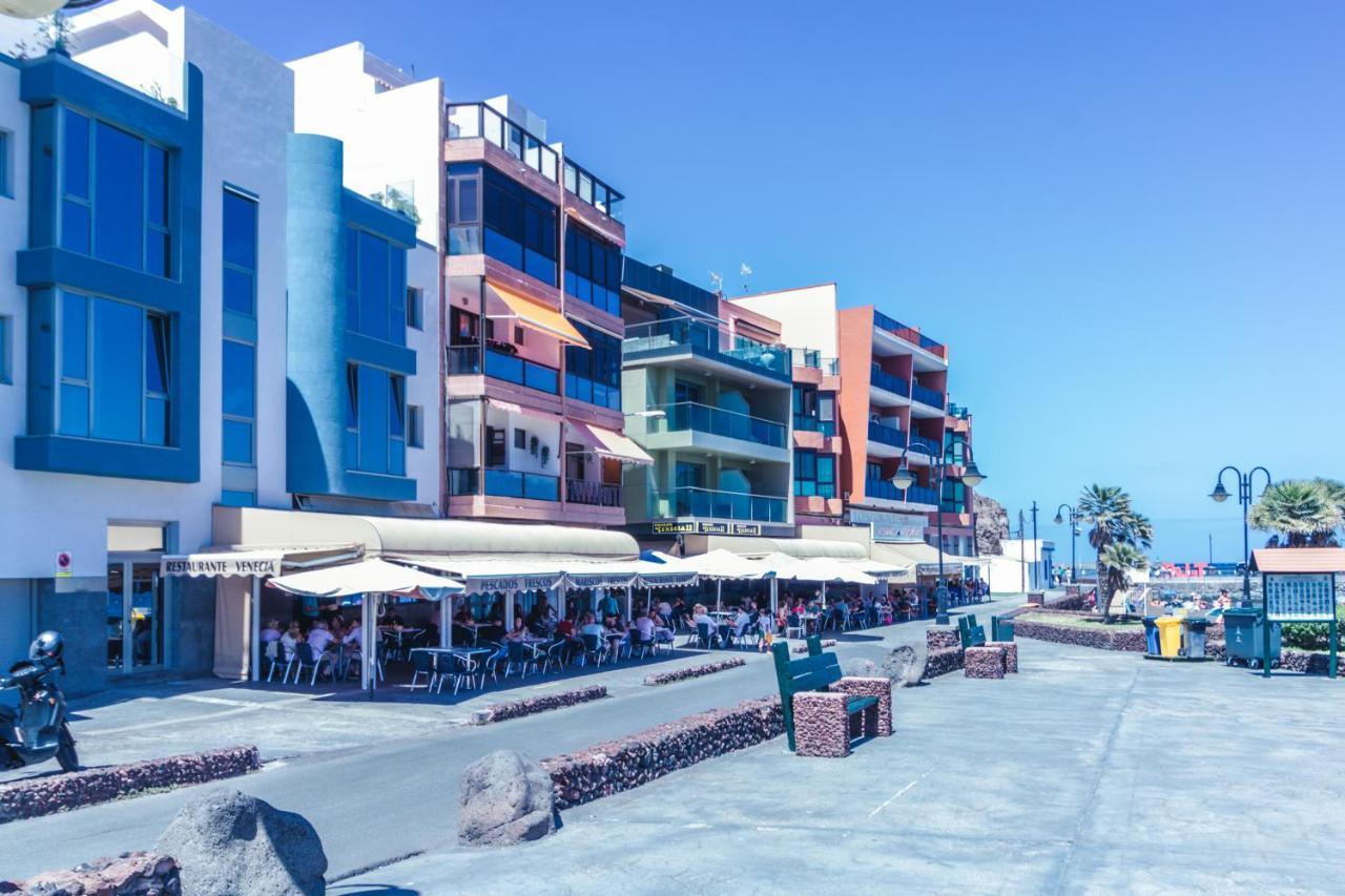 Melenara Beach Avenue Apt Shared Terrace Exterior foto