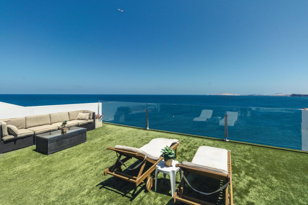 Melenara Beach Avenue Apt Shared Terrace Exterior foto